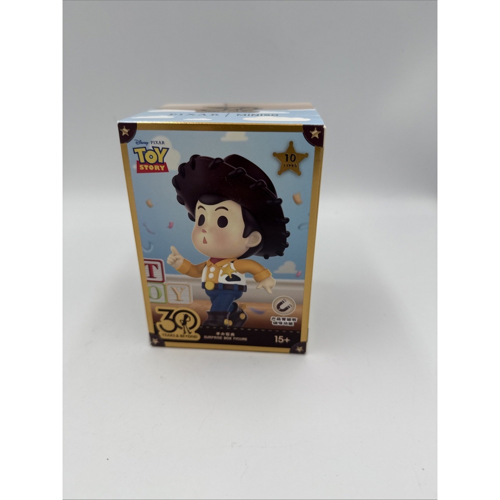 Miniso Disney Pixar 30 Years & Beyond Toy Story Surprise Box Figure Woody 2025